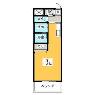 Mira ISE【11階】の間取り