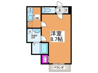 ASTRA HIMESATO【2階】の間取り