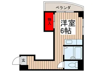 ハイネス笠原【2階】の間取り