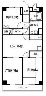 パストラルピア【6階】の間取り