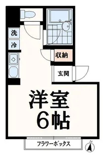 マンションカンナ【2階】の間取り