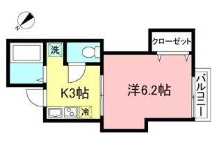 ひよい荘A棟【1階】の間取り