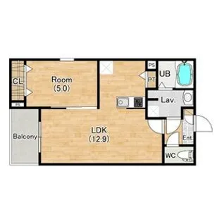ジーメゾン今伊勢セレナ【2階】の間取り