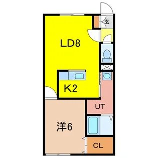 MSB・Blood【2階】の間取り
