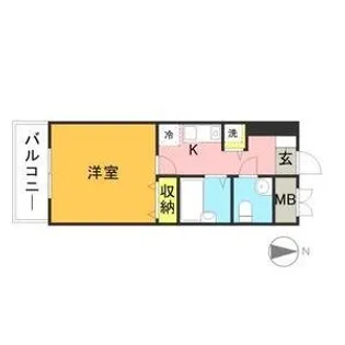 アコール住吉【4階】の間取り