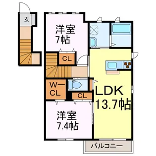 M&Y【2階】の間取り