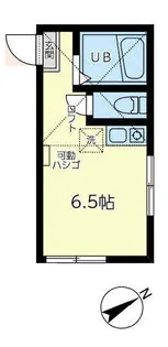 ロメール【2階】の間取り