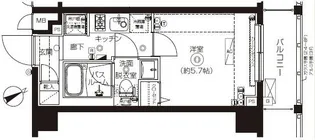 ZOOM上板橋【7階】の間取り