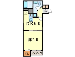 リタコ-ト【3階】の間取り