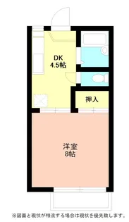 グローリーハイムK【2階】の間取り