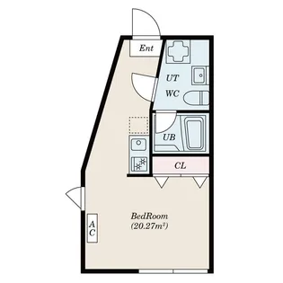 Ludens戸越公園II【4階】の間取り