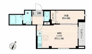 ビアンカ フォレ【1階】の間取り