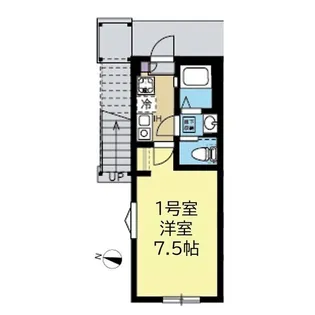 ウィステリアパルク保土ヶ谷【2階】の間取り