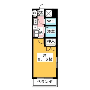 こばやしハイム【1階】の間取り