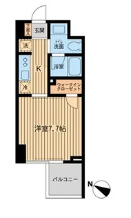 ザ・カシワ拾番【6階】の間取り