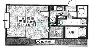 ドゥミエールソフィア【1階】の間取り