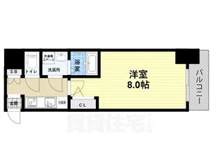 S-RESIDENCE堺市駅前【13階】の間取り