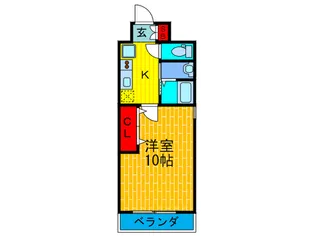 ハイムミスミ【7階】の間取り