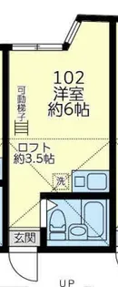 ユナイト港南サイレンスター【2階】の間取り