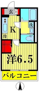 バウハウスメゾン【3階】の間取り