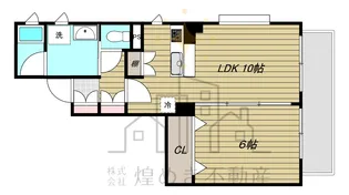 アッソラーレ中央町【4階】の間取り