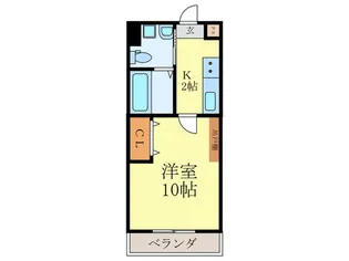 RUSCELLO-UNO【1階】の間取り