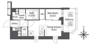 コンフォリア森下サウス【5階】の間取り