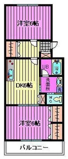 守屋ビル【2階】の間取り