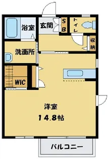 アーネストハウス II【1階】の間取り