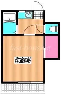 泉ハウスA棟【2階】の間取り