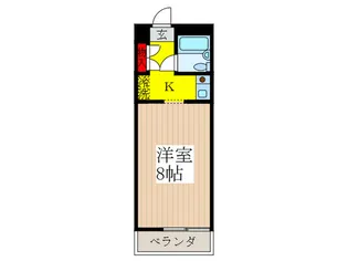 マリモフラッツ【2階】の間取り