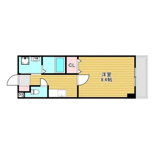 アーバングレース【6階】の間取り