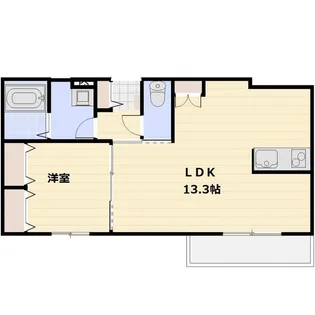 アンタレス浦和【2階】の間取り