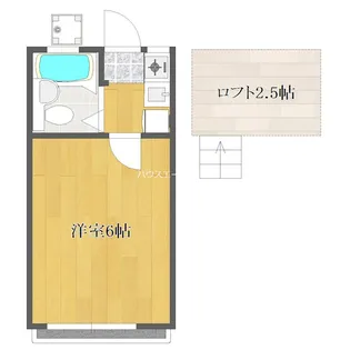 エクセル1【1階】の間取り