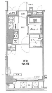 シルフィ鷺宮【3階】の間取り
