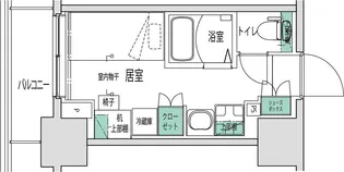 キャンパスヴィレッジ溝の口【10階】の間取り