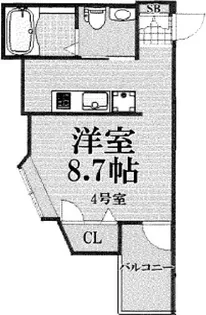 Gran Bleu Funabashi【1階】の間取り
