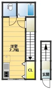 マルセリーノ【2階】の間取り