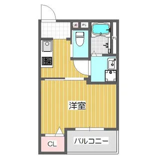 J’s Garden【3階】の間取り