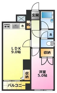 ロイヤルハイツ【2階】の間取り