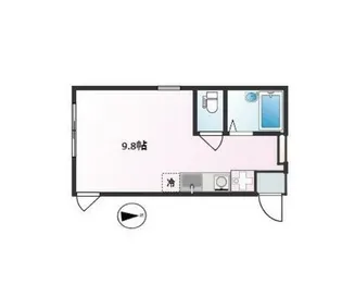 プリエールアンジェ【1階】の間取り