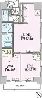 中新井サンライトマンション【1階】の間取り