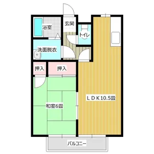 メゾン柳田【2階】の間取り