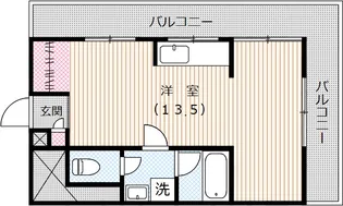 春日タウンホーム【8階】の間取り
