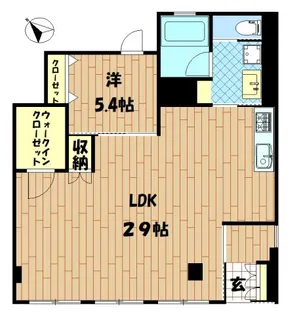 アルヴィータ元住吉【1階】の間取り