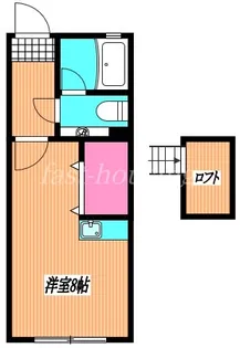 カナディアンロフト【1階】の間取り