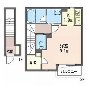 アネックスA【2階】の間取り