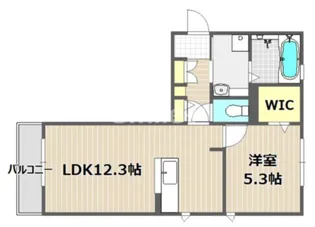 Dear Court T・K【1階】の間取り
