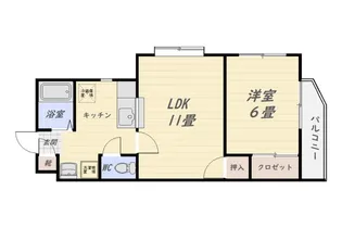 パストラル【3階】の間取り