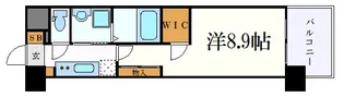 グランドソレイユ名駅【6階】の間取り
